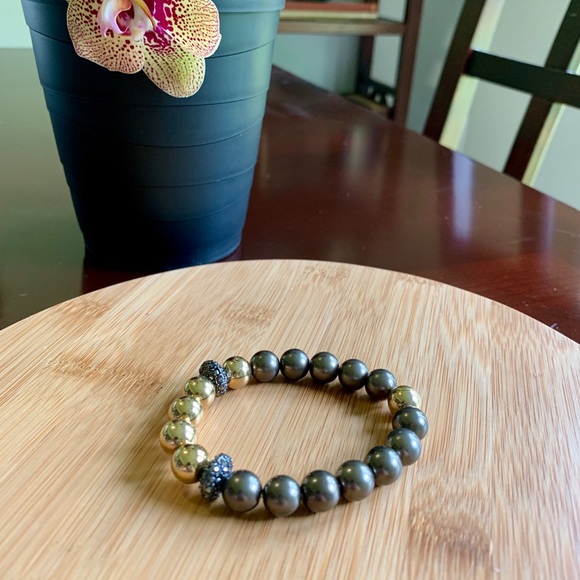 Stella & Dot Gold and silver bracelet - Picture 2 of 3